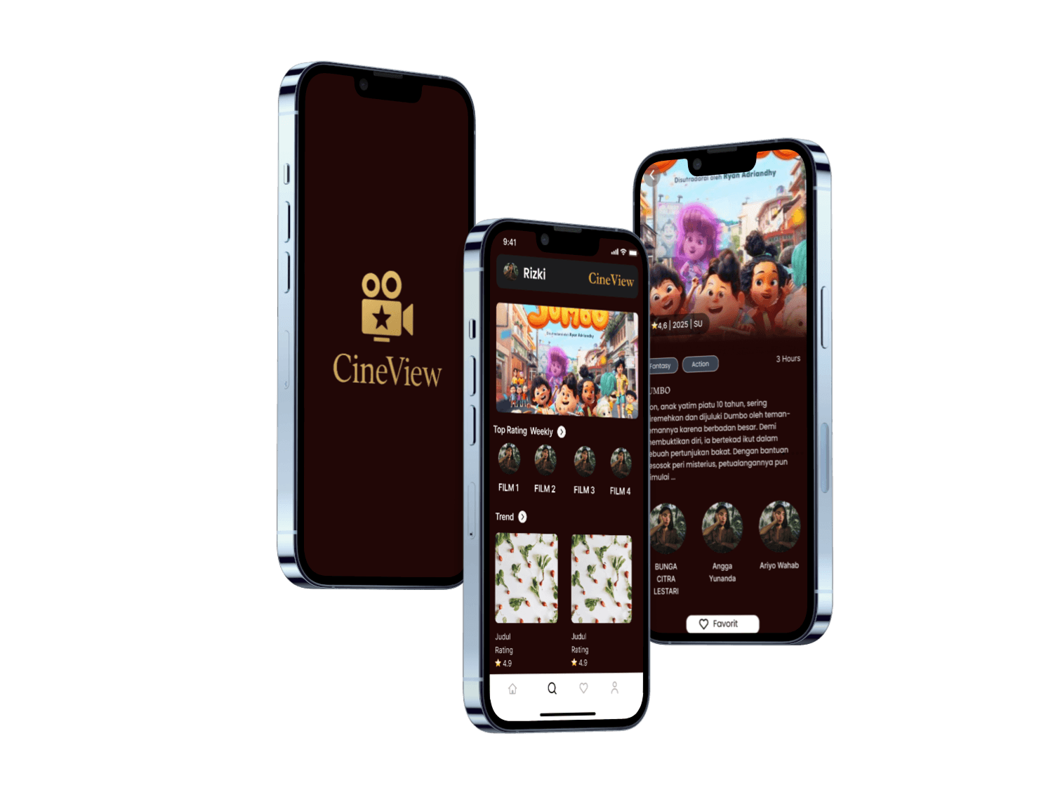CineView - Mobile Film Review Application